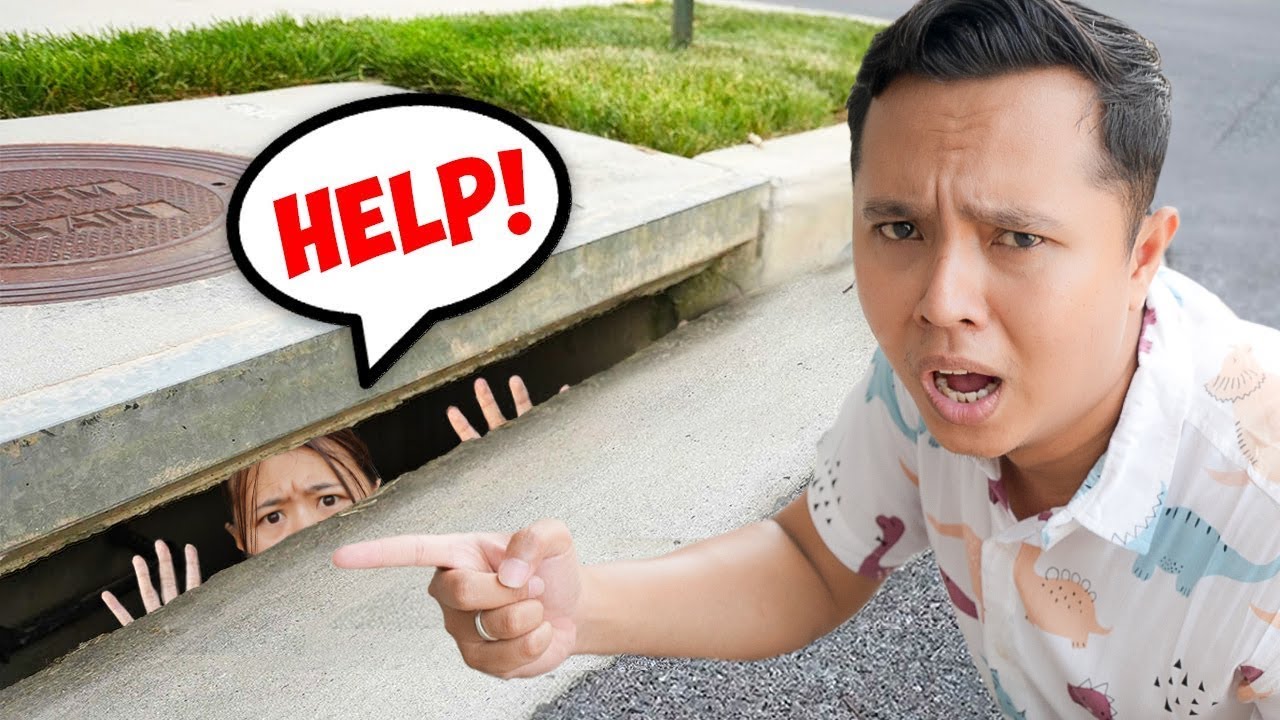 ELVINA MENGHILANG DI TAMAN KOTA!! DIA SEMBUNYI DI BAWAH TANAH!!