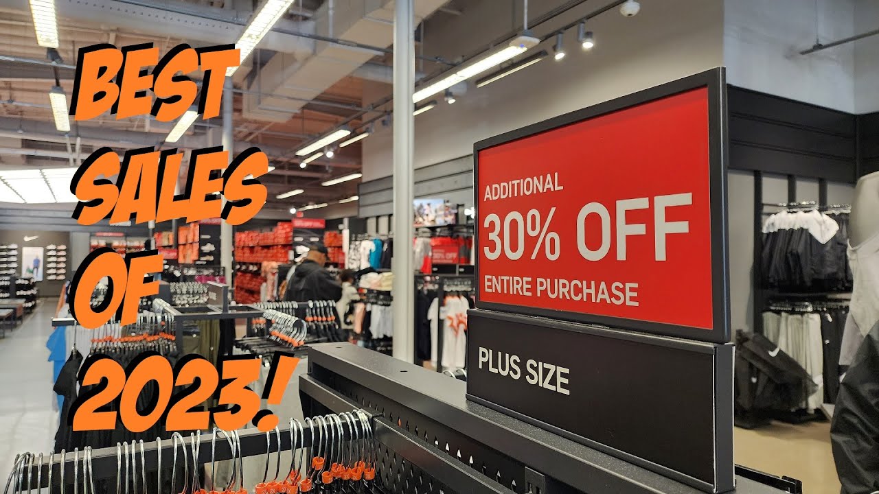 Biggest Sale of This Year @ Nike Outlets?!