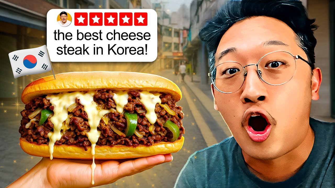 The BEST Philly Cheesesteak in Seoul 🇰🇷