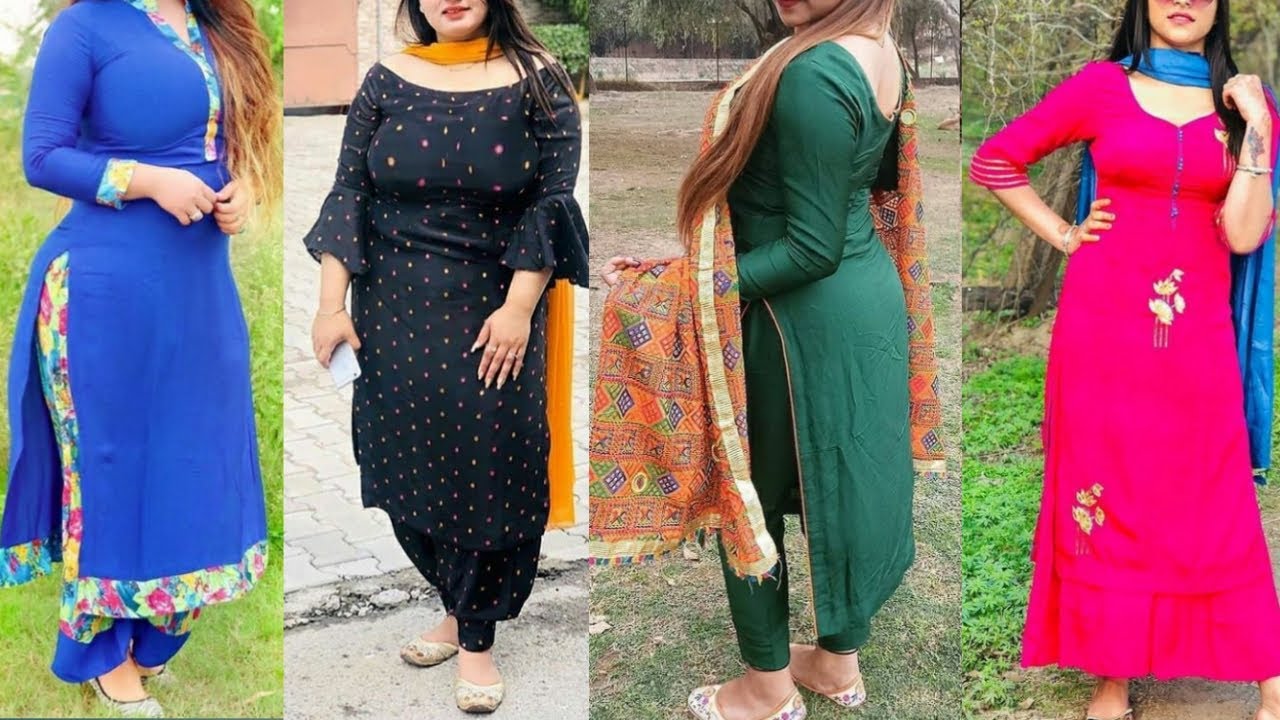 Plus size girls beautiful suit designs | plus size ethnic wear | dressing tips | grooming girl