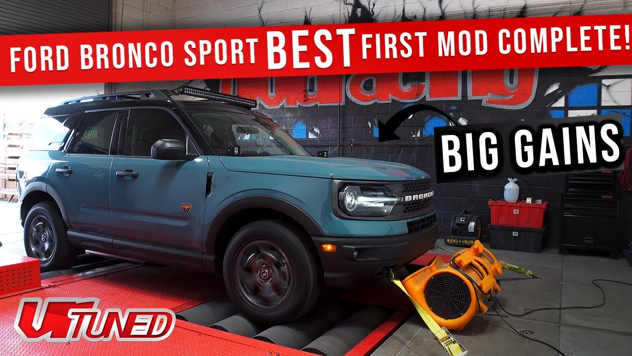 We Did the BEST First Mod to Our 2021 Ford Bronco Sport!