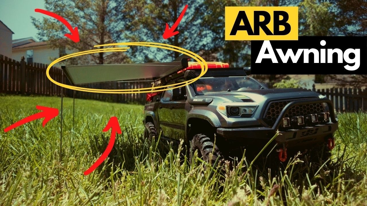 1/10 Scale Element RC Knightrunner gets ARB awning | A must-have for scale looks!