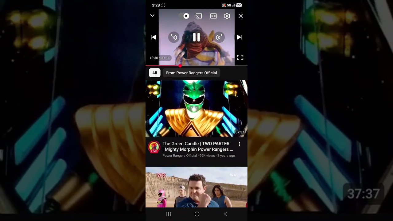 Anomalies power rangers