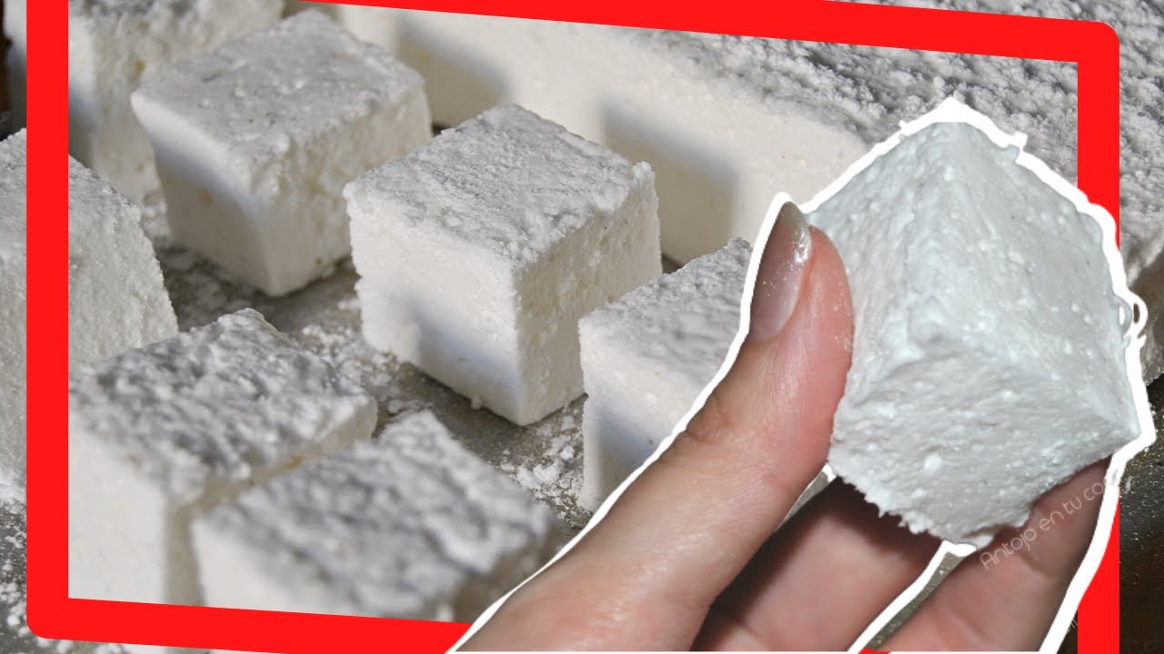 Nubes caseras 😋 Receta MUY FÁCIL con 3 ingredientes