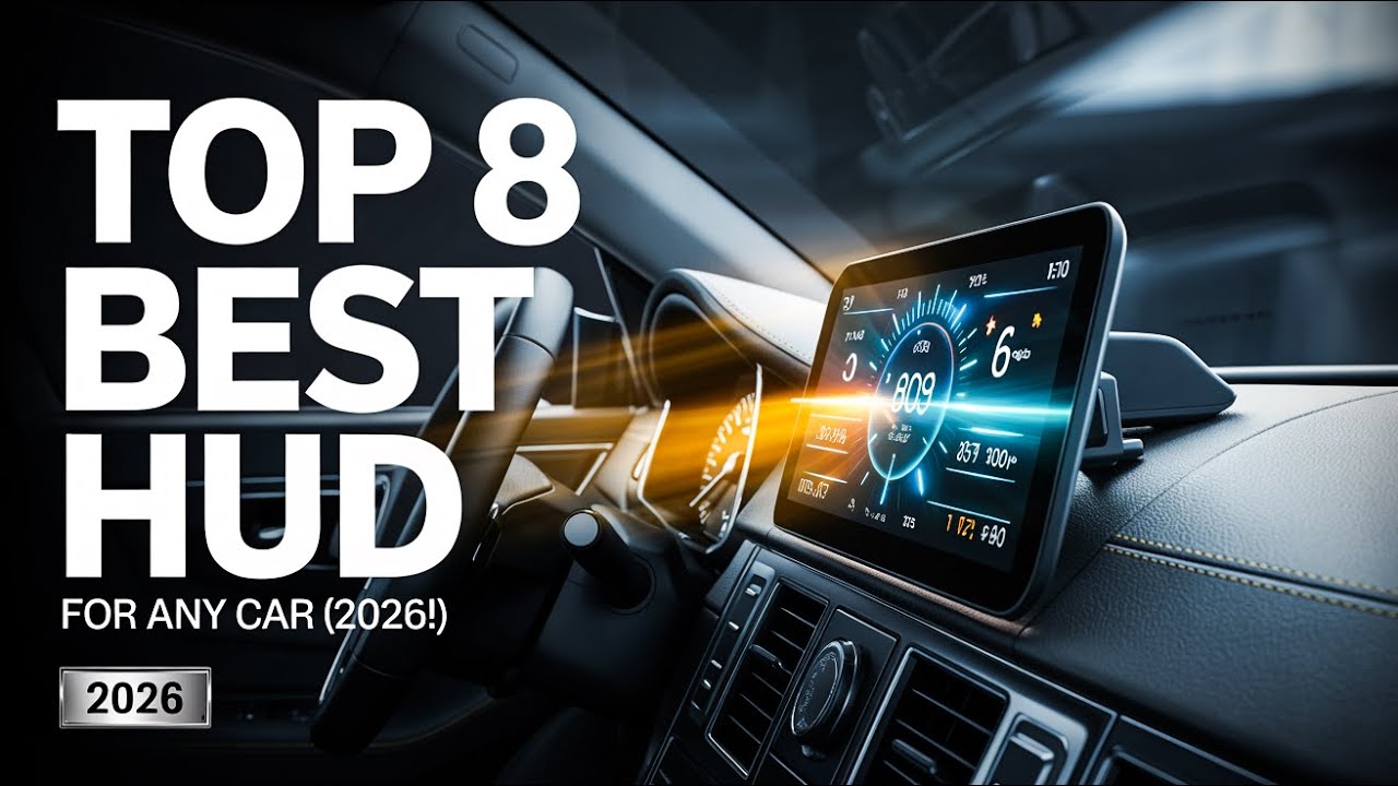 Top 8 Best Head Up Display HUD For Any Car 2026!