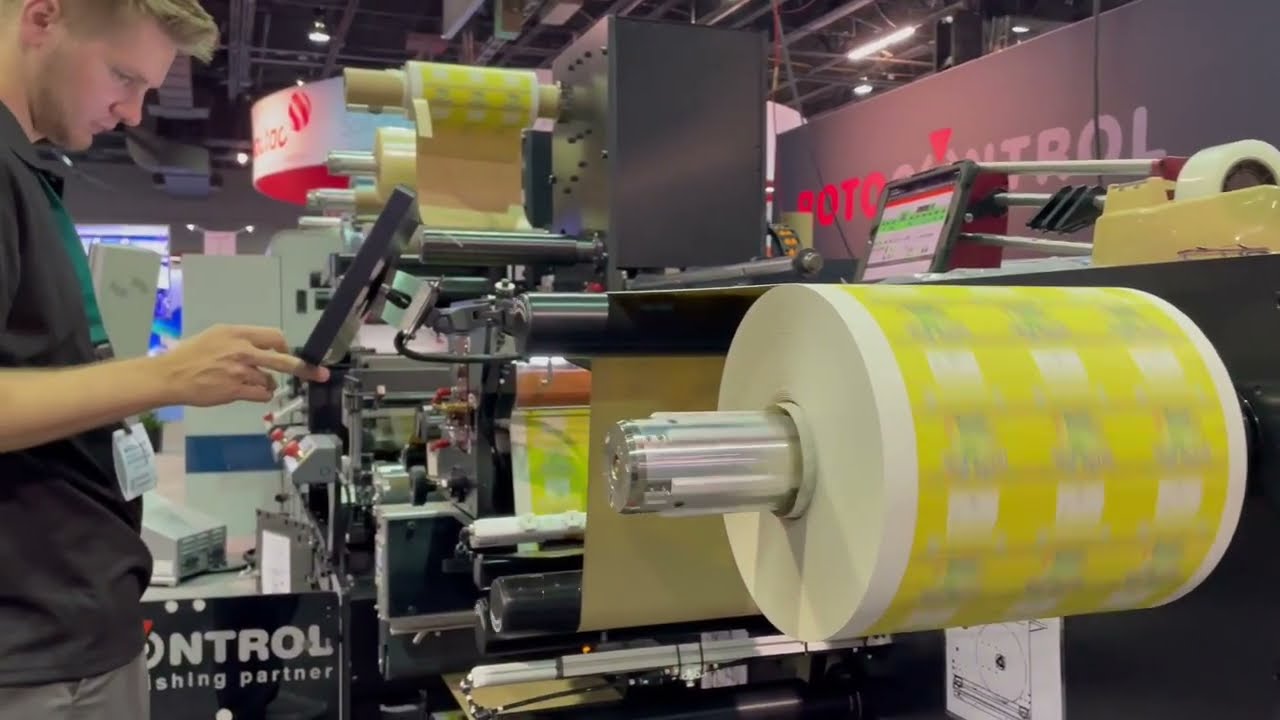 ROTOCONTROL EMT at Labelexpo Americas 2022