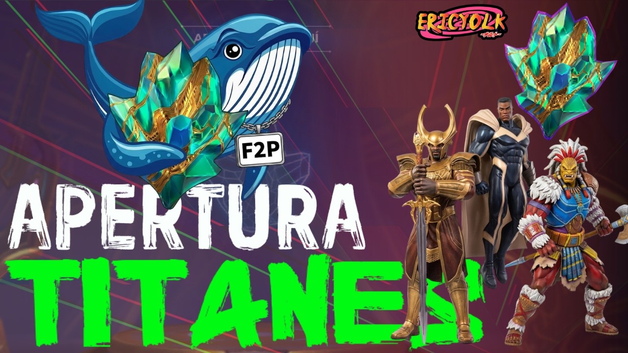 BALLENA EN REHABILITACION CONSIGUE LOS PERSONAJES QUE NO COMPRO - MCOC - ERICYOLK