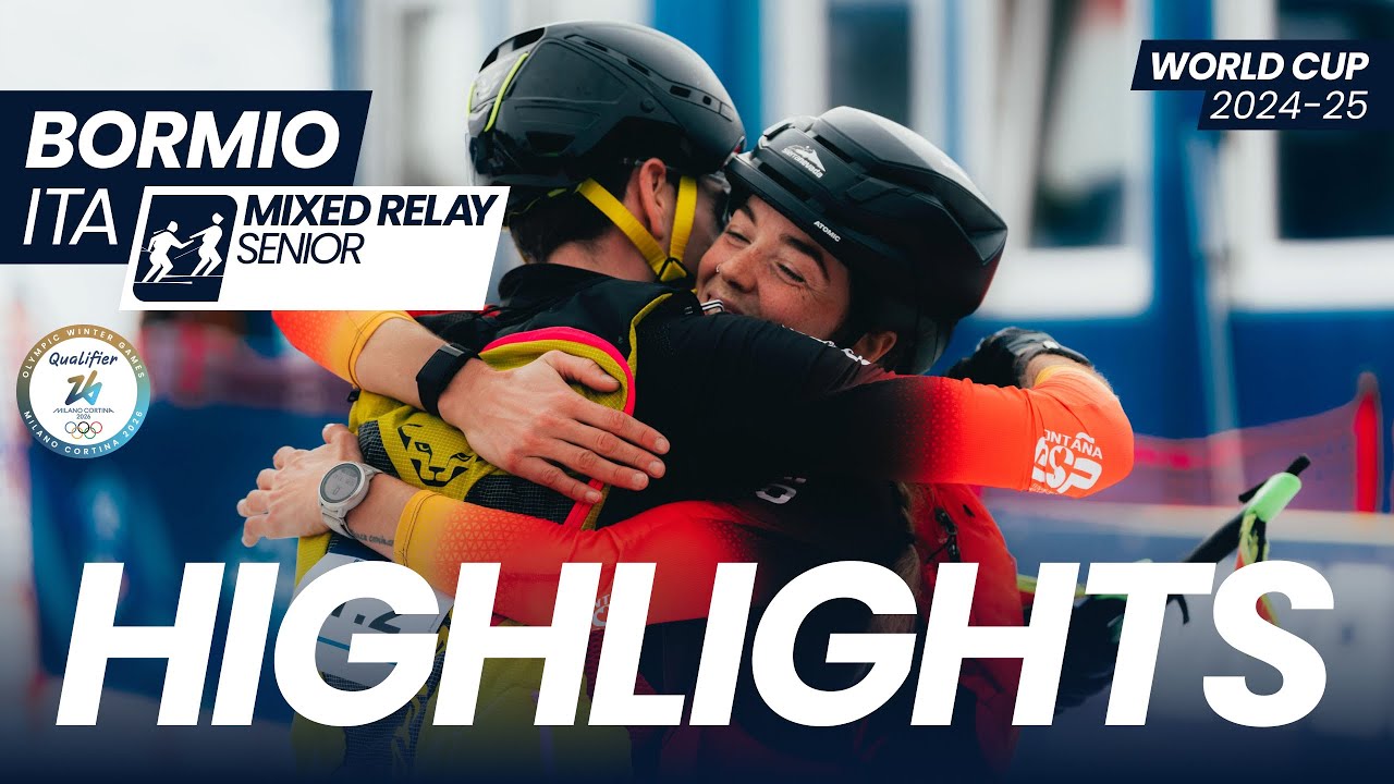 Bormio MiCo 2026 Test Event World Cup | Mixed Relay Race Highlights 2025 | ISMF