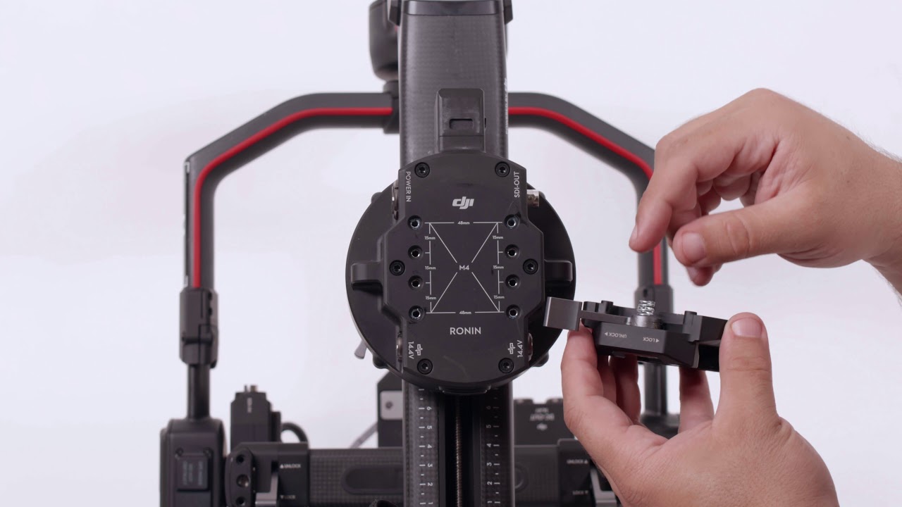 Adjusting clamping force on the Ronin2 mount