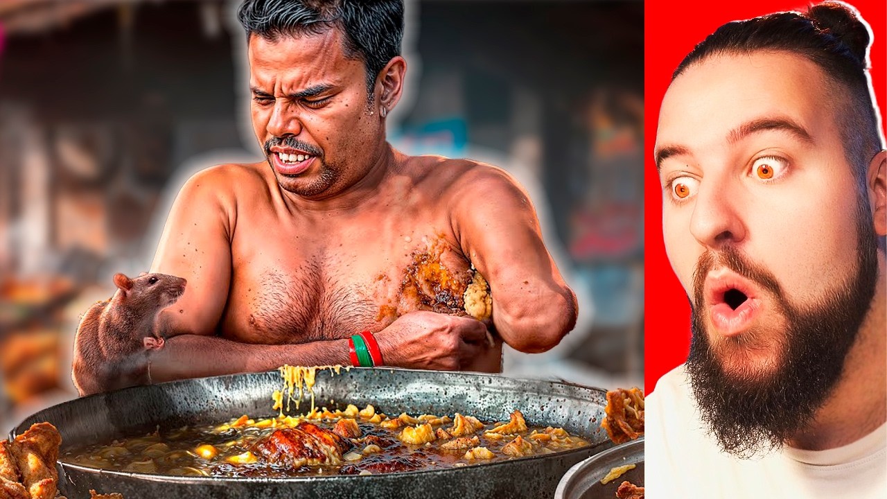 Las Comidas Más ASQUEROSAS de la INDIA | REACCIÓN