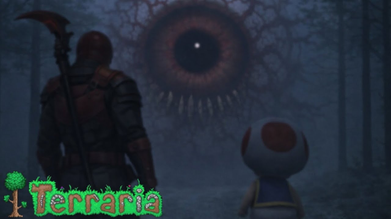 Invocamos al ojo de cutulu 🔥|TERRARIA