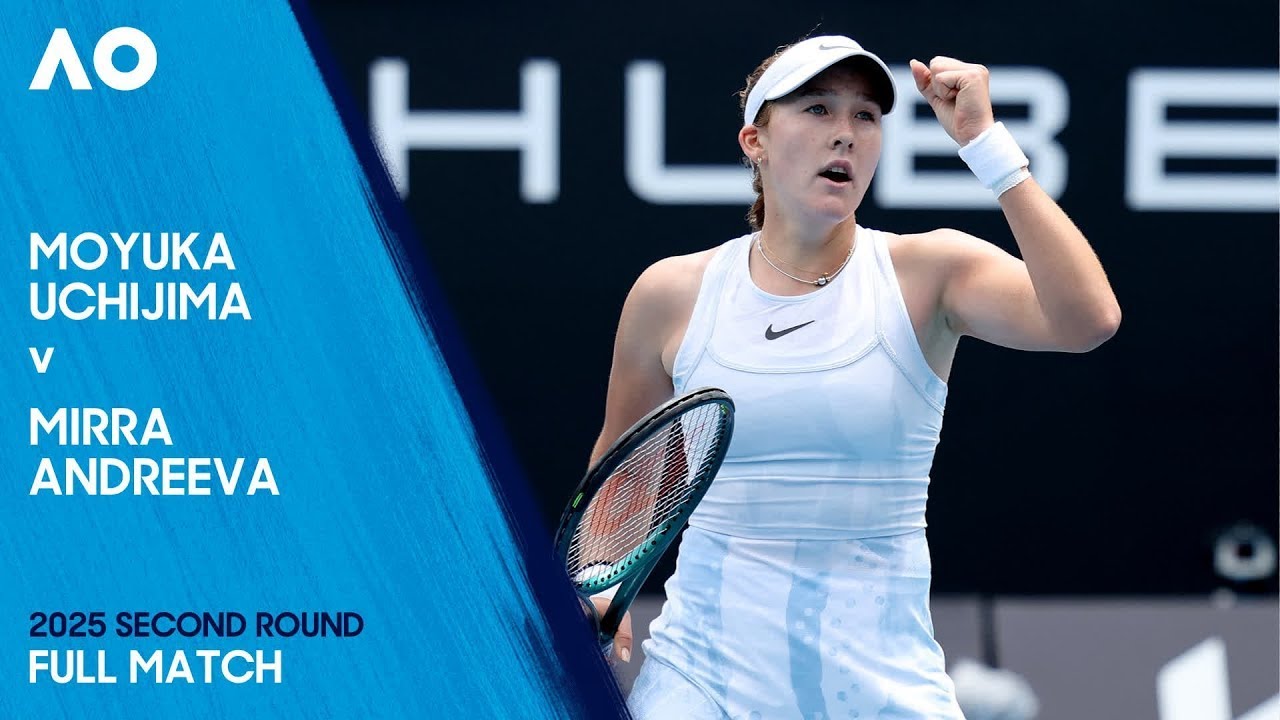 Moyuka Uchijima v Mirra Andreeva Full Match | Australian Open 2025 Second Round