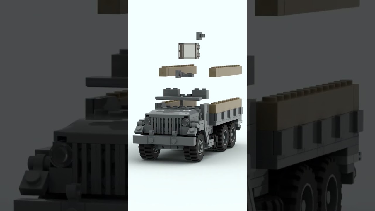 Lego Military Truck MOC (599)