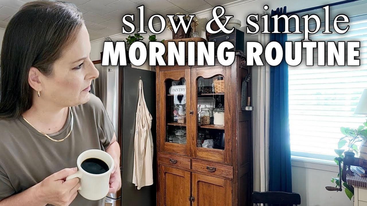 My Slow Morning Routine & Peaceful Start to the Day in our Countryside Cozy Home