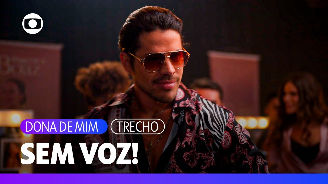 Lui Lorenzo chega totalmente afônico ao desfile da festa da Boaz! | Dona de Mim | TV Globo
