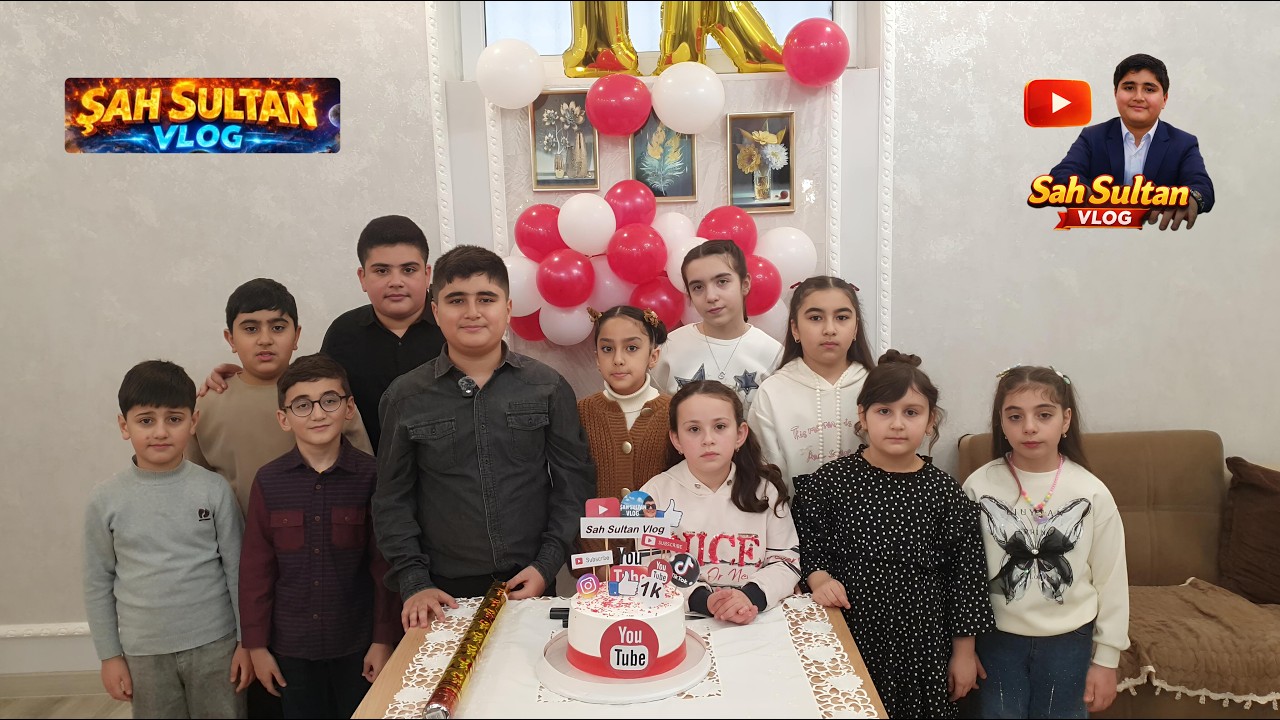 1K Abunəçi Olduq! Dəstəyiniz Üçün Minnətdaram.#sahsultanvlog #azerbaycanvlog #viral #vlog #1kabuneci
