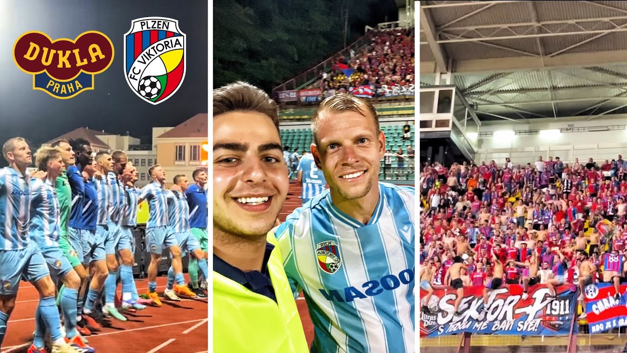 ENGLISH FAN EXPERIENCES CRAZY CZECH ATMOSPHERE! - Dukla Prague vs Viktoria Plzen