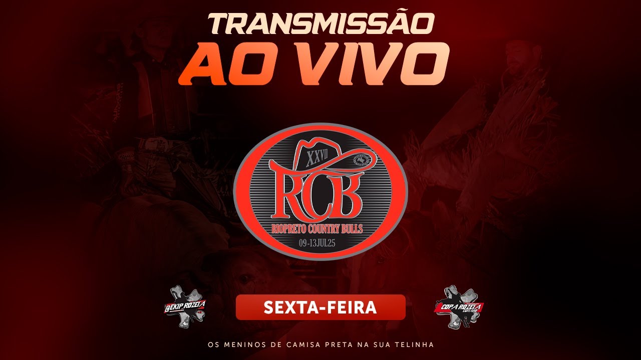 RIOPRETO COUNTRY BULLS 2025 | SEXTA-FEIRA (AO VIVO)