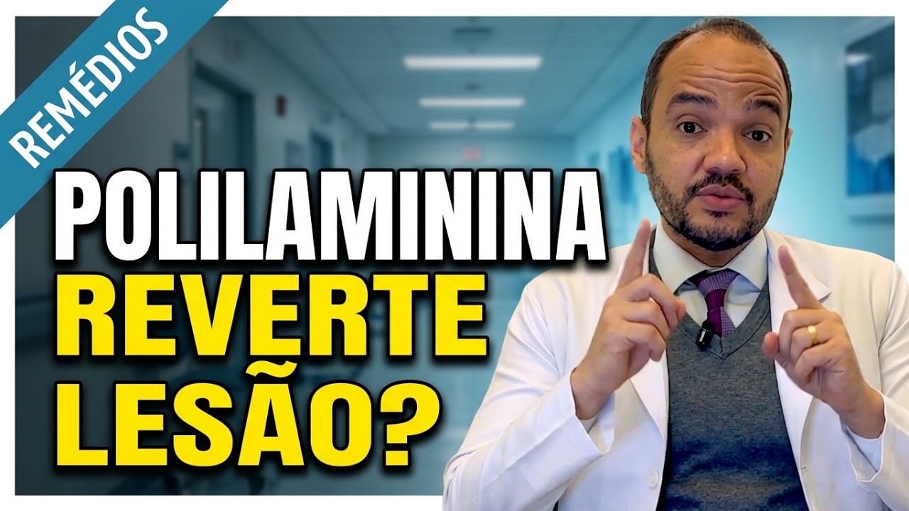 Polilaminina - Remédio brasileiro promete reverter  lesão medular (RESULTADO INICIAL DA PESQUISA) 🔬 