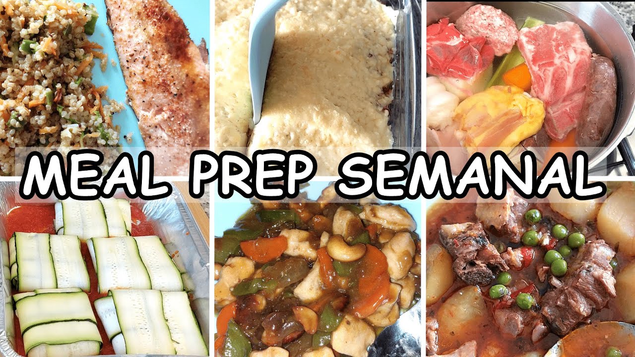 🍖MEAL PREP SEMANAL| ¿QUE COMO EN UNA SEMANA?🍖