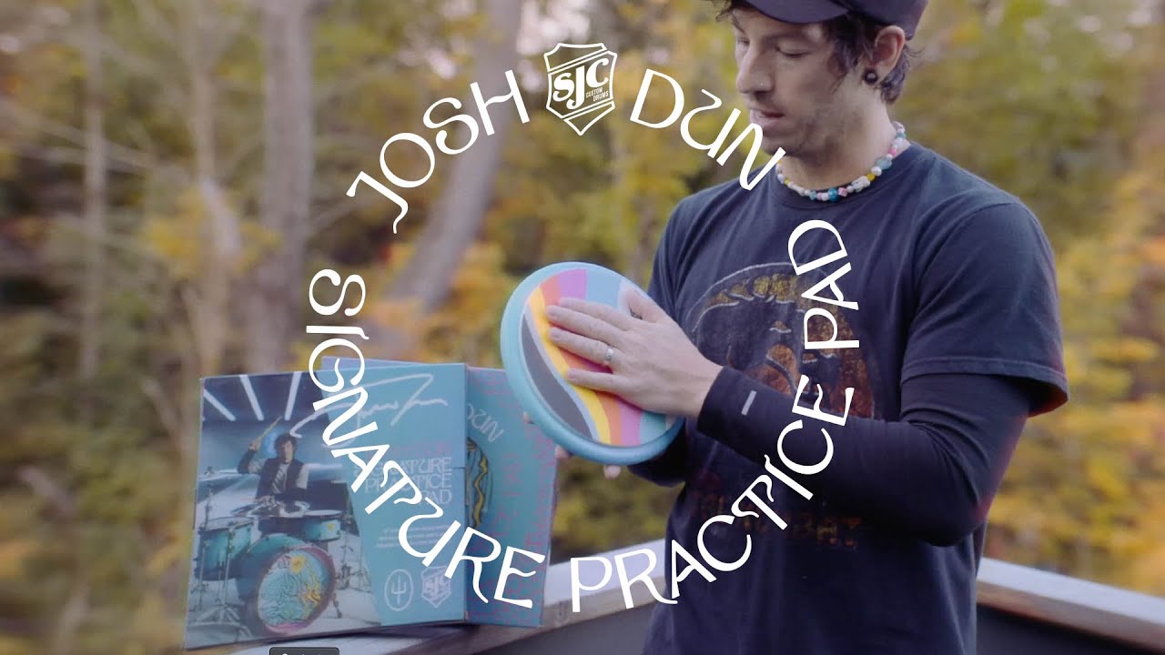 Josh Dun twenty one pilots SJC Drums practice pads