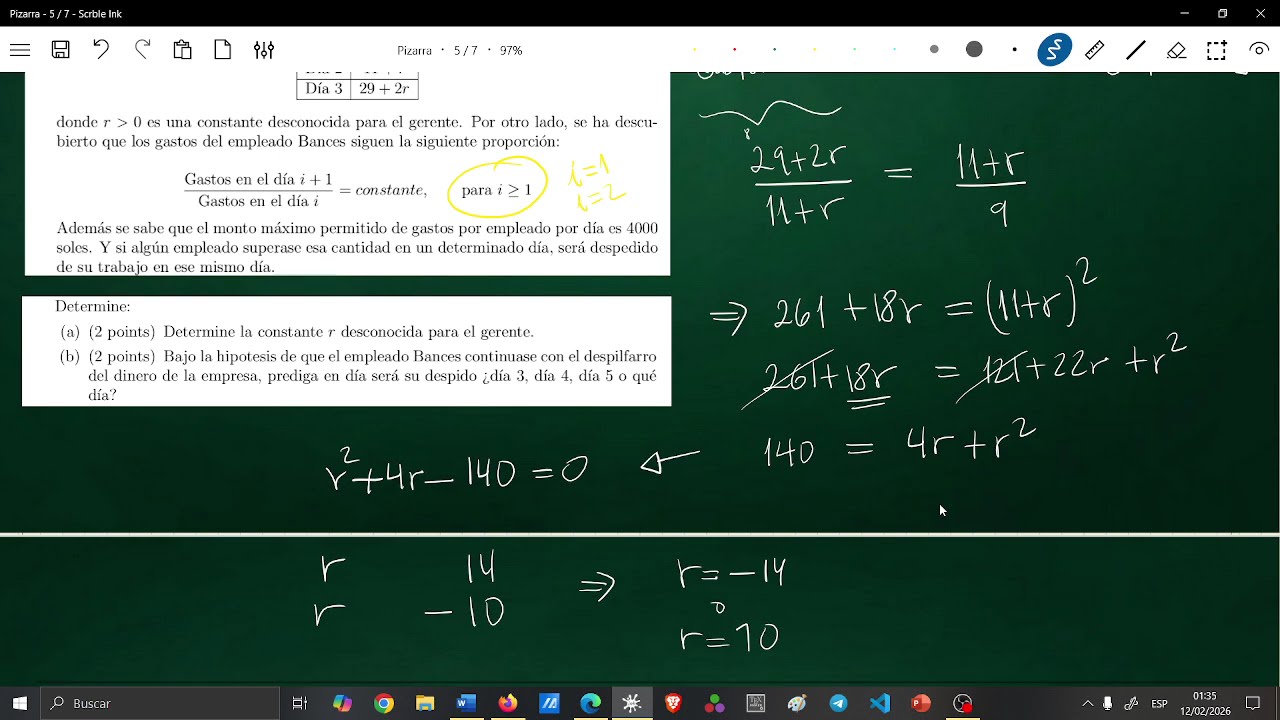 SOLUCIÓN PREGUNTA 4 - EXAMEN PARCIAL COMERCIO 2025.2