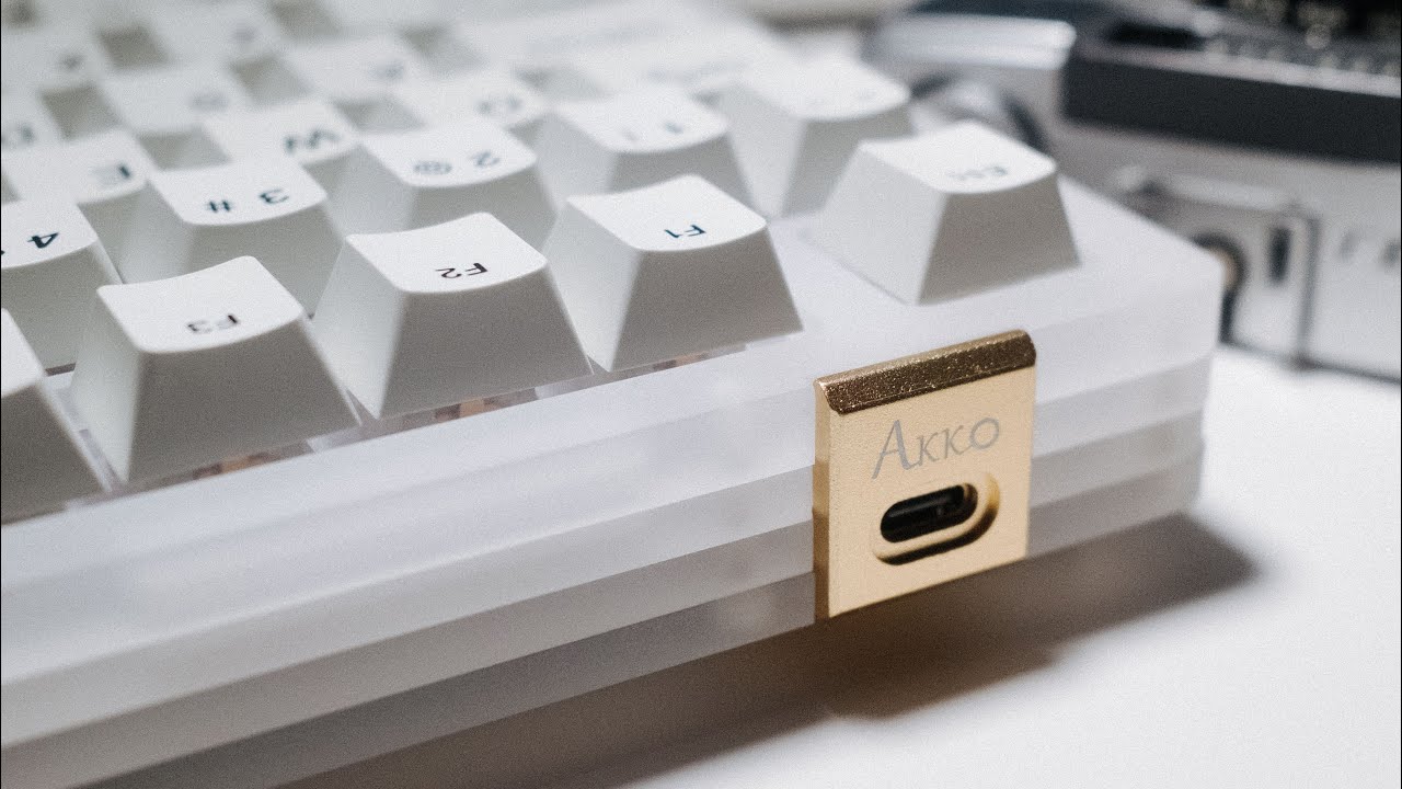 $69.99 Stacked Acrylic Hotswap Keyboard (Akko ACR 75 v2 w/Akko Cream Yellow & CS Air)