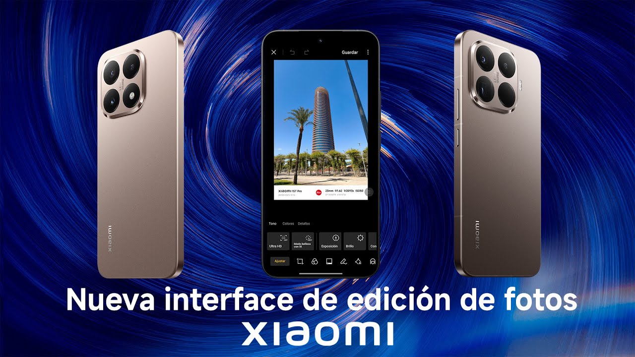 Revolución visual: La nueva interfaz de edición fotográfica de Xiaomi