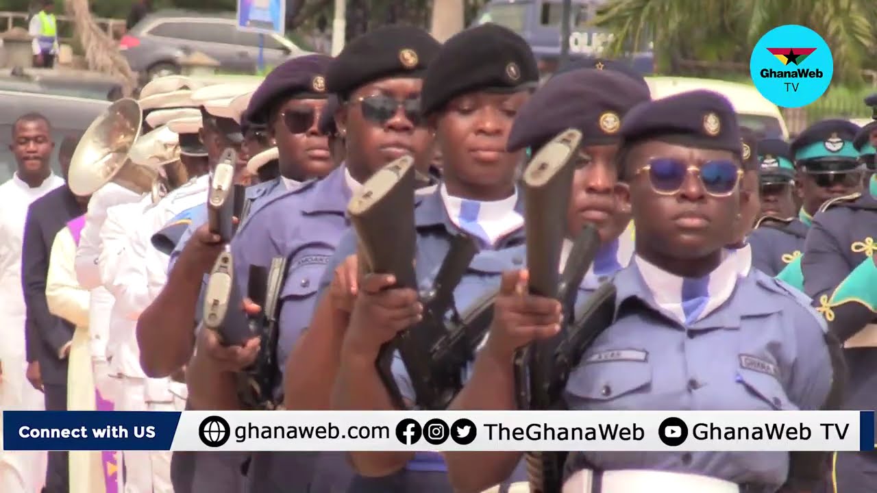 🇬🇭🕊️Nana Konadu Agyeman-Rawlings given full military honour at final farewell🇬🇭🕊️