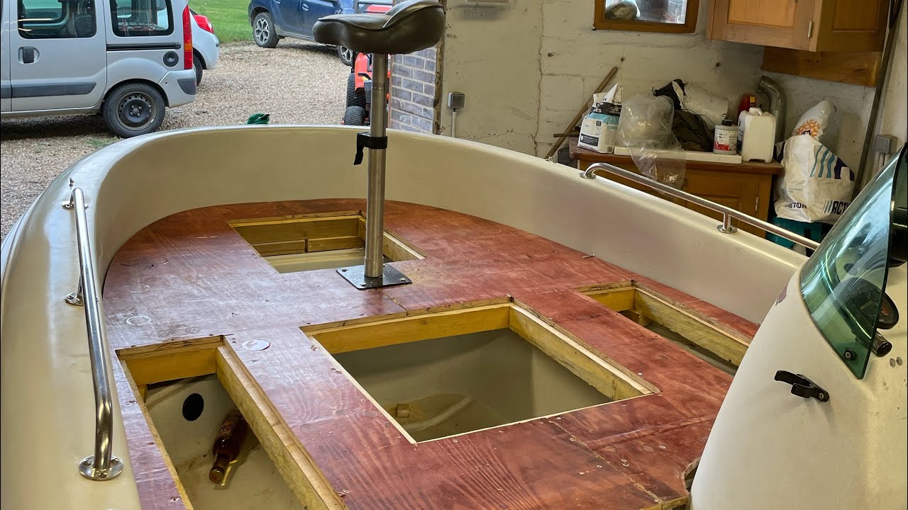 Transformation du cap400 #bassboat partie 1