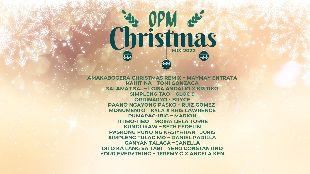 Christmas OPM Mix 2022
