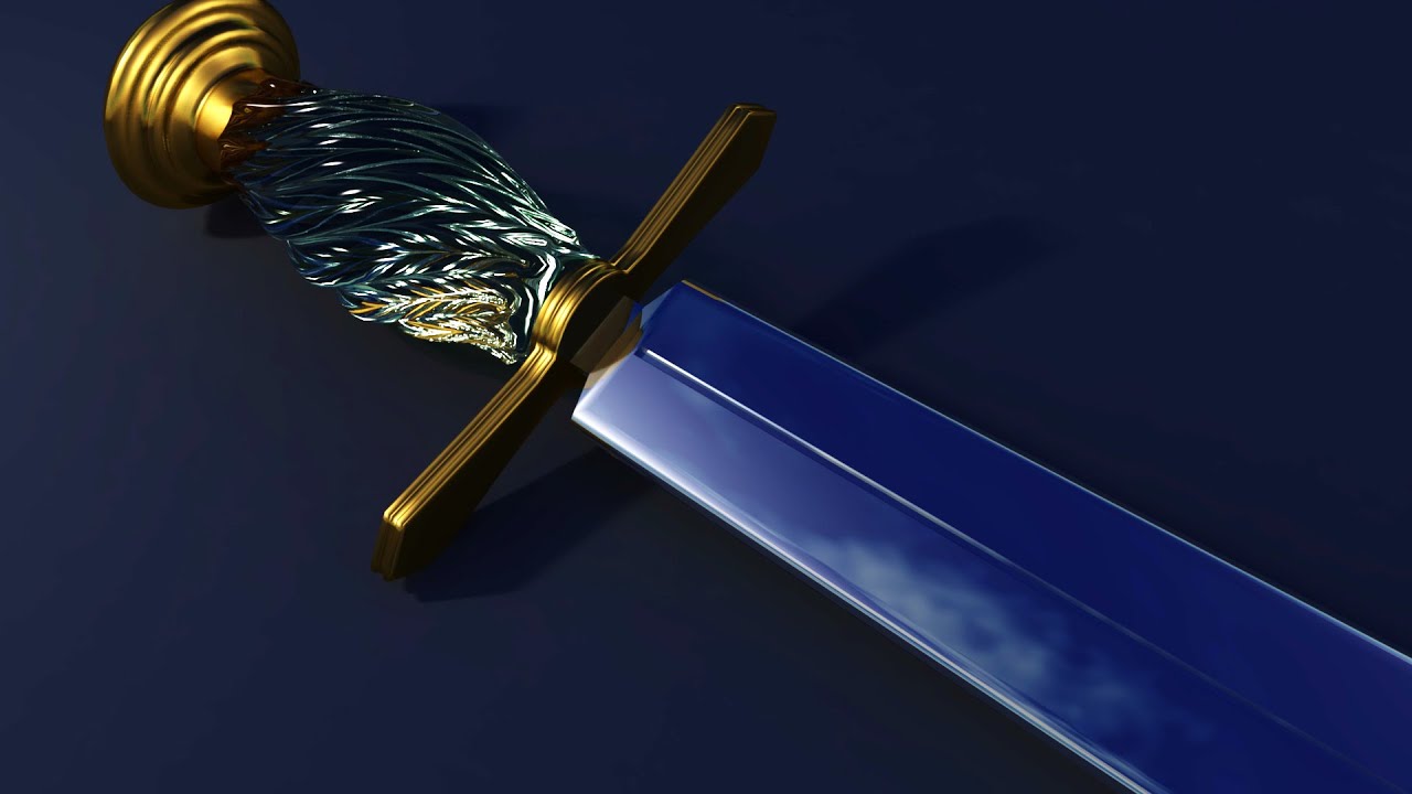 Maya 2016 tutorial : How to create a Twisted Sword Handle