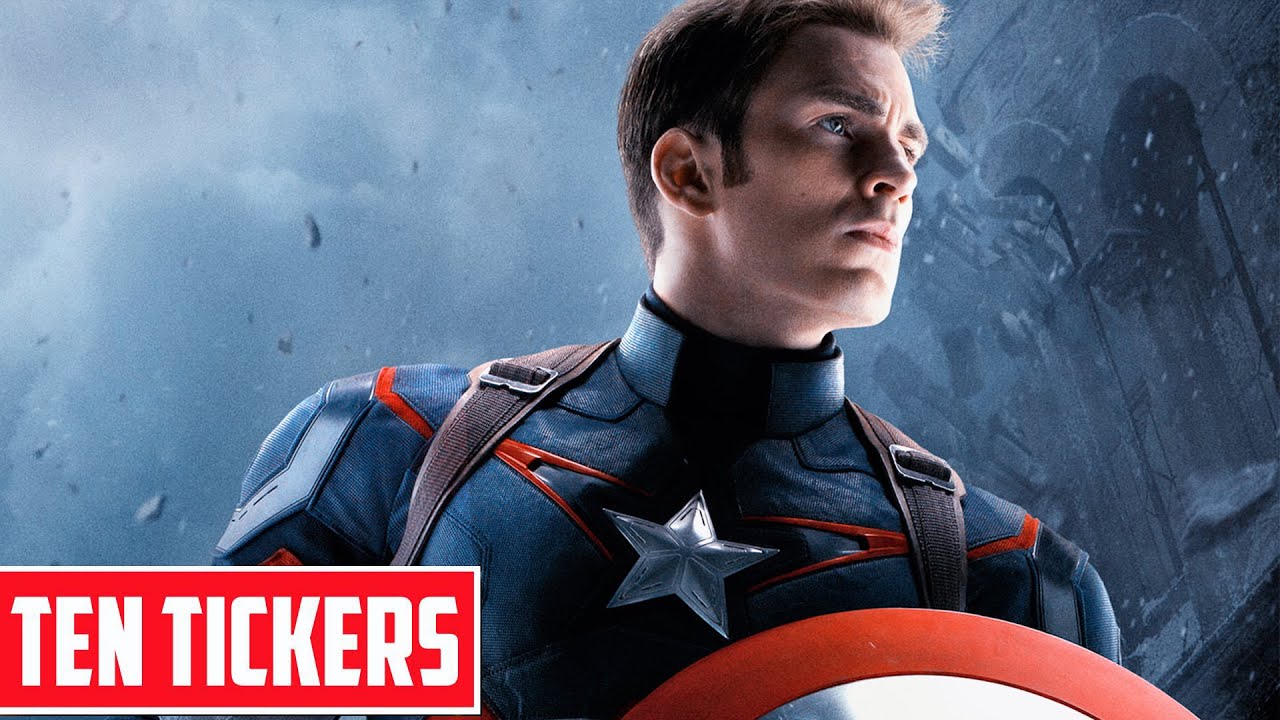 Top 10 sự thật thú vị về Captain America | Nhân vật Ten Tickers No. 1