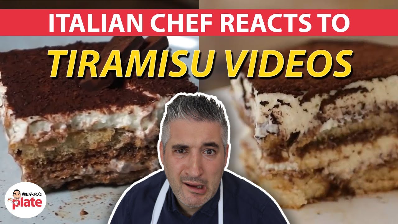 Italian Chef Reacts to Most Popular TIRAMISU Videos