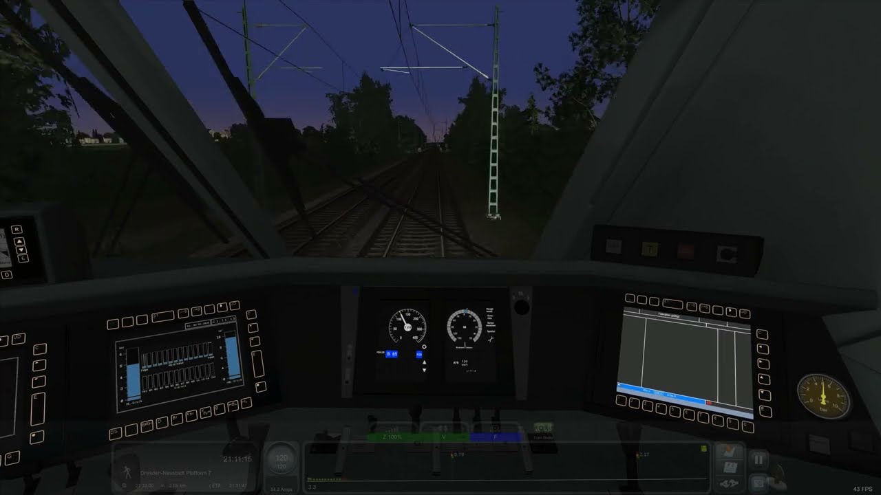 3DZUG ICE 1 GTO Sound (Testfahrt Riesa-Dresden)