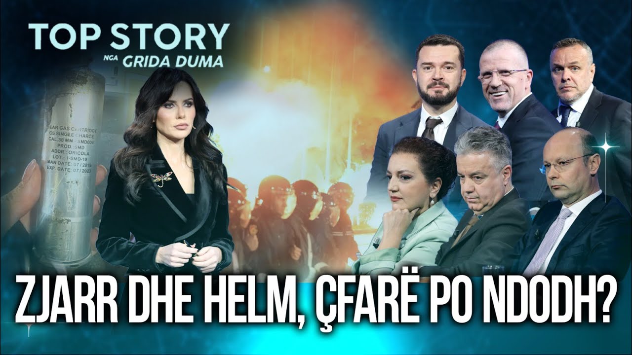 Helm dhe përplasje, çfarë u fsheh nga protesta? Gënjeshtar! Debat i fortë i Currit me Kason