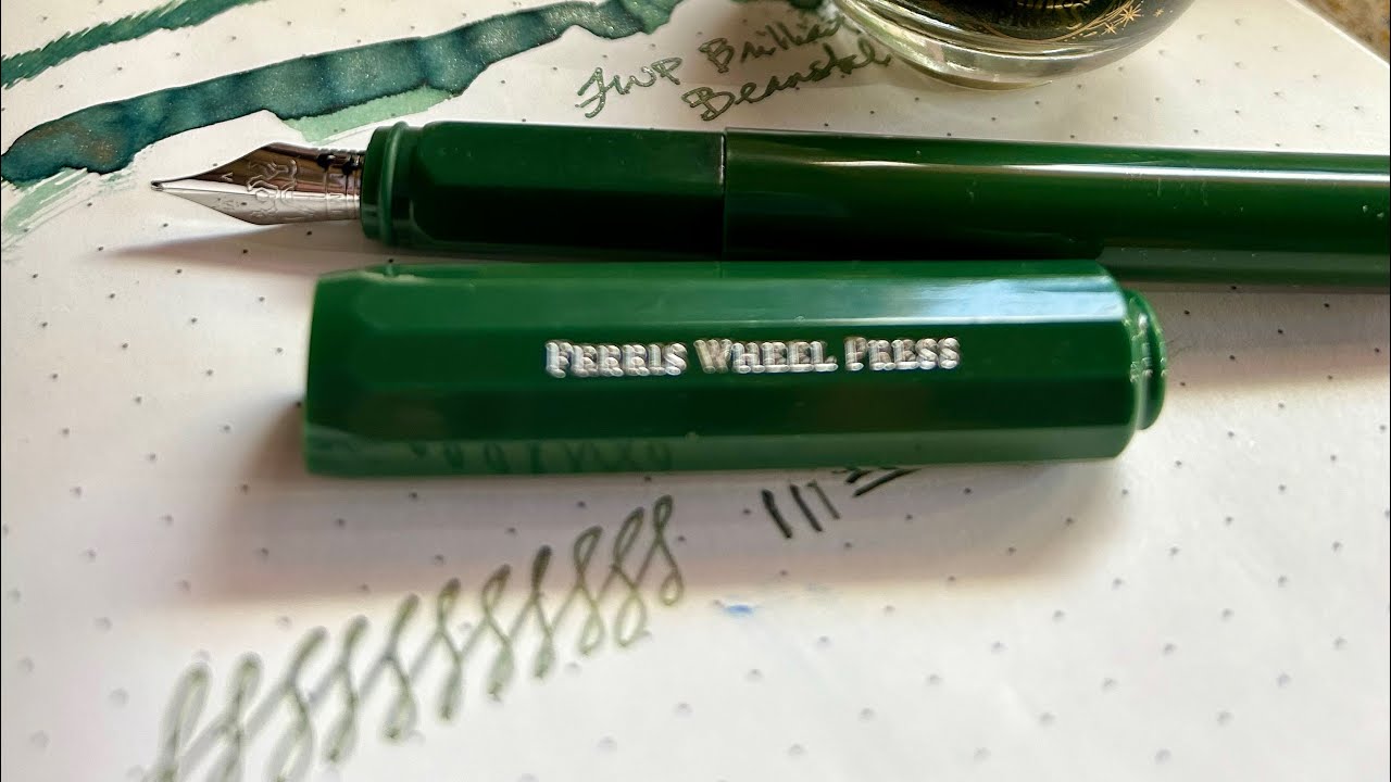 🎡 Ferris Wheel Press Carousel Fountain Pen vs Kaweco Sport