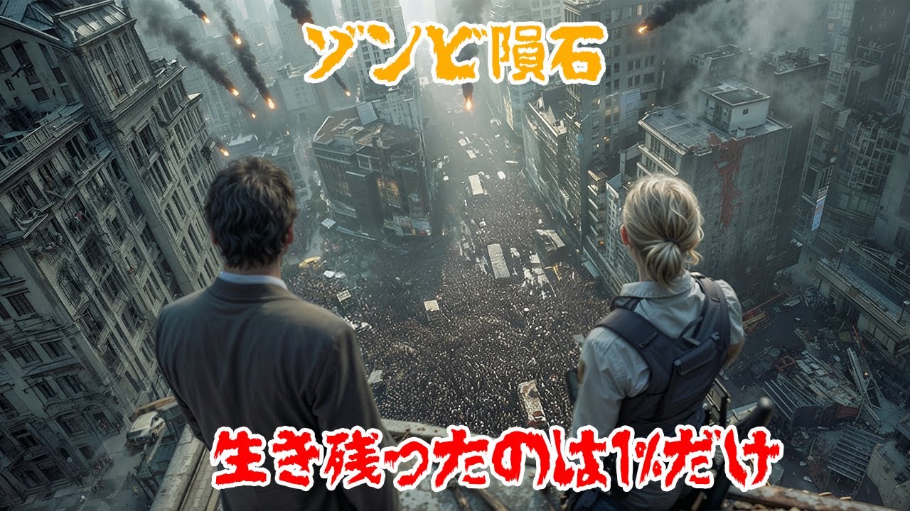 隕石の災害が疫病を運び、人間を恐ろしいゾンビに変えてしまった【映画紹介】