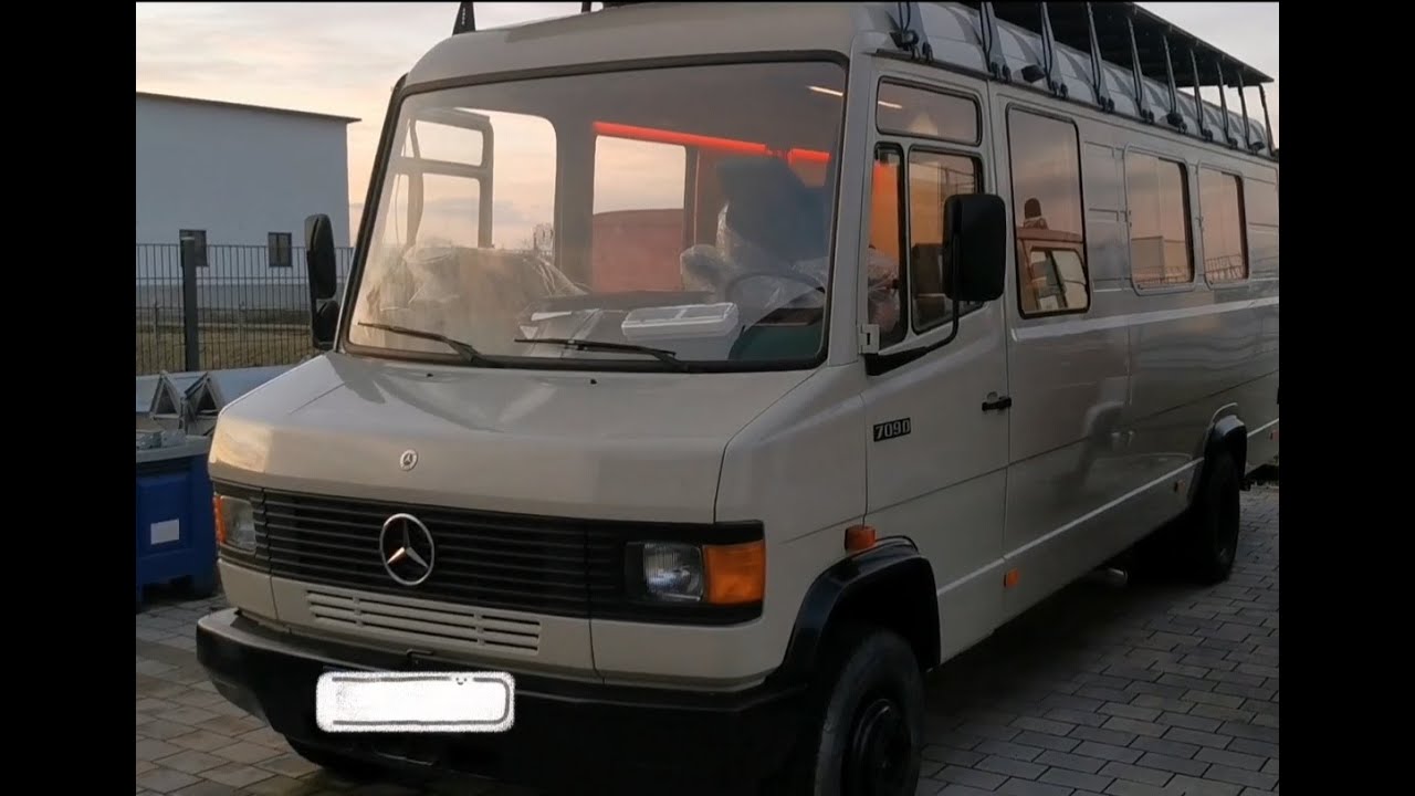 Budowa campera na bazie Mercedes Benz 709B