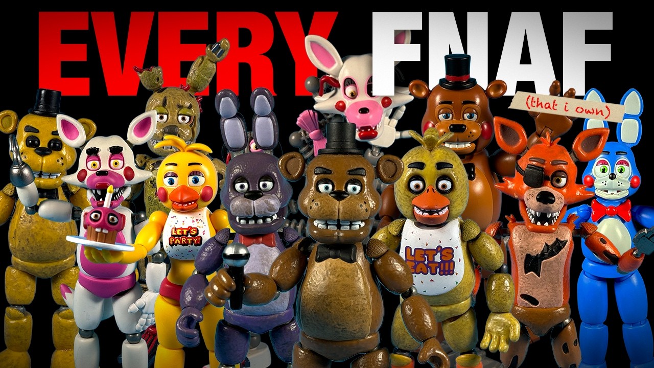 Все фигурки Five Nights at Freddy's - FNAF Funko vs. Jazwares