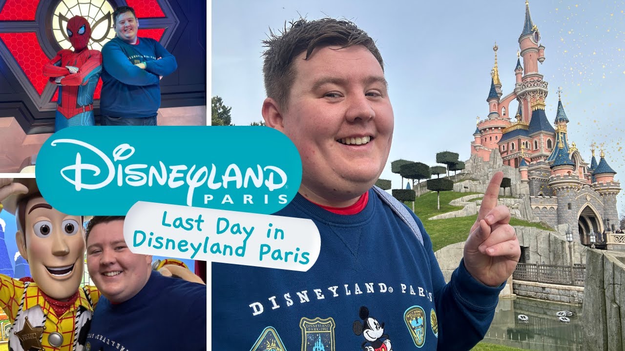 Disneyland Paris Solo Trip Vlog 8 | My Last Day Exploring Disneyland Paris and Meeting Characters!