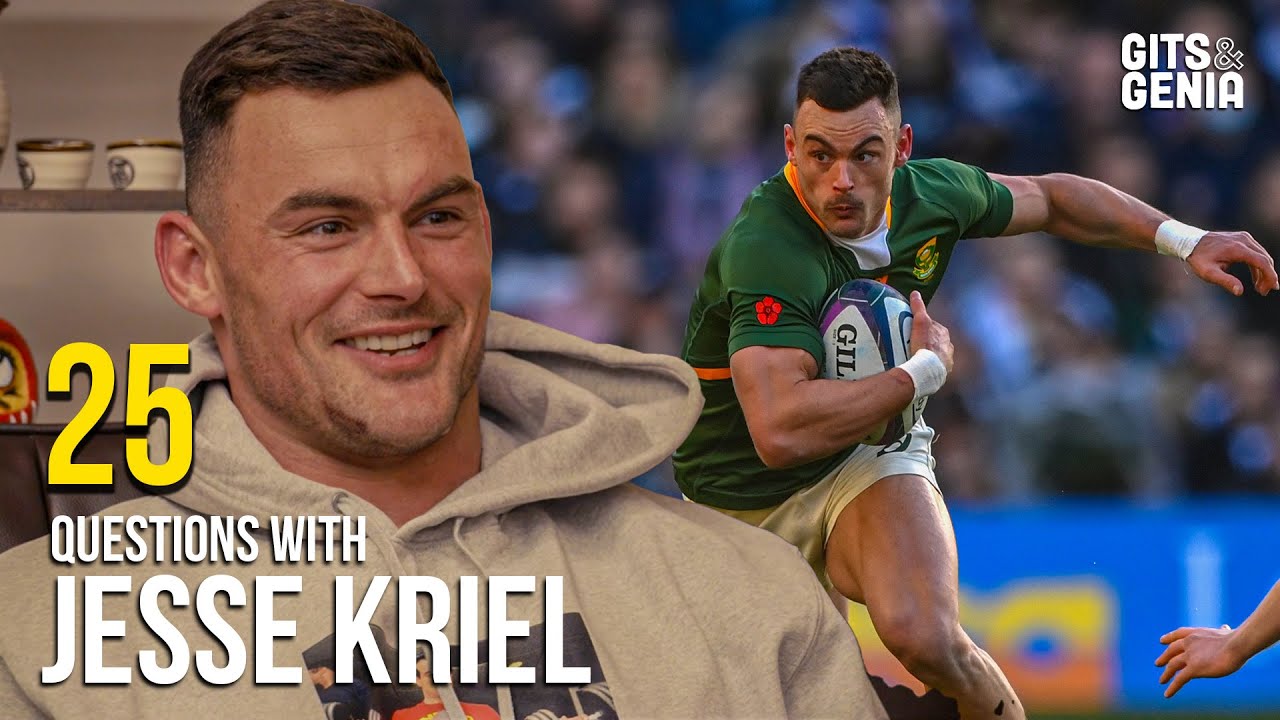25 questions with Jesse Kriel on his time with the Springboks and career in Japan | Gits & Genia
