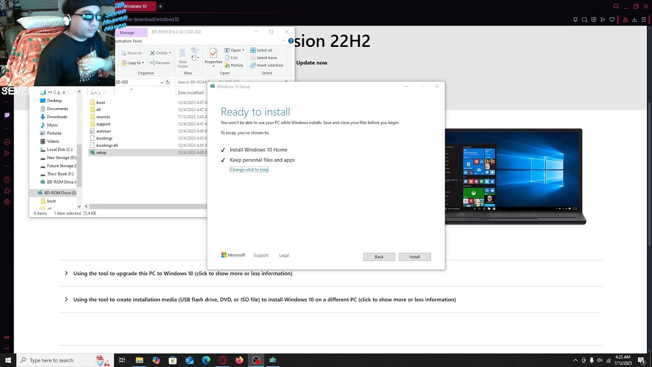 How To Fix Update Error Using In-place Upgrade for Windows 10 2025 and Keep All Your Files and Apps