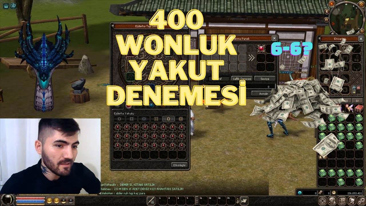 400 WONLUK SİMYA DENEMESİ l KOLAYCA HİDRA KESİMİ #METİN2 #TÜRKİYE #16