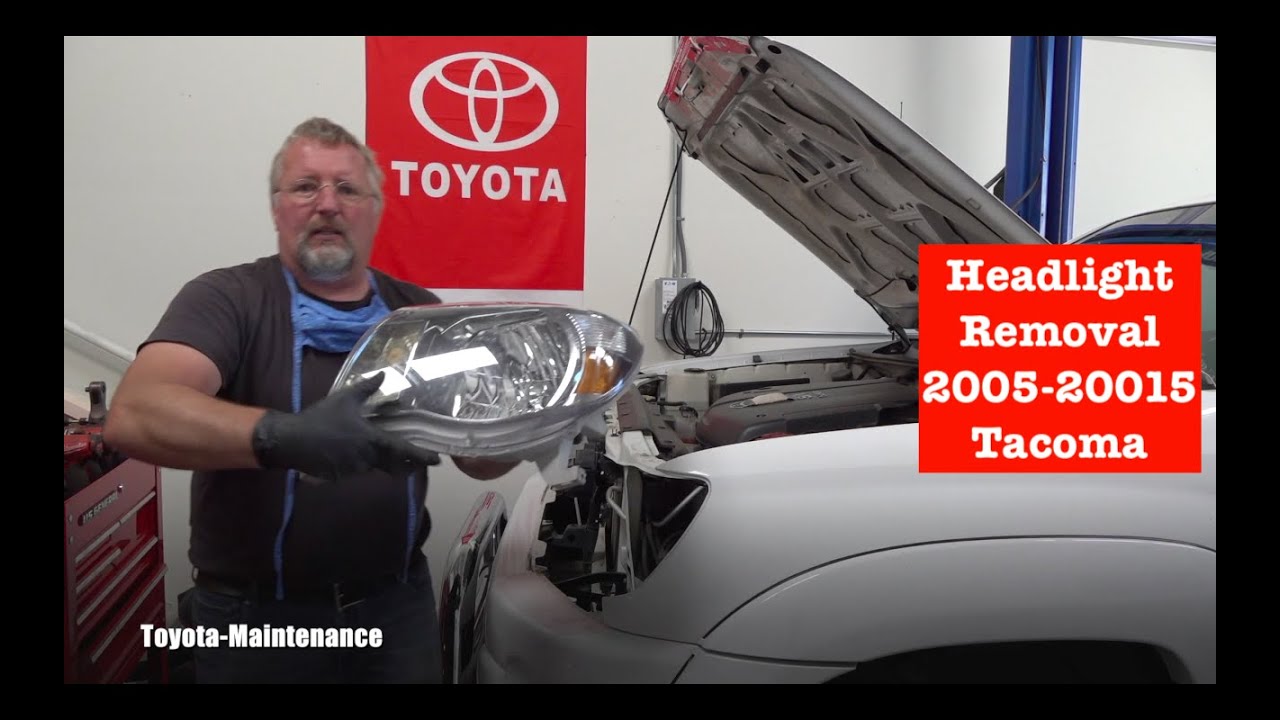 How to remove headlight on 2005-2015 Toyota Tacoma