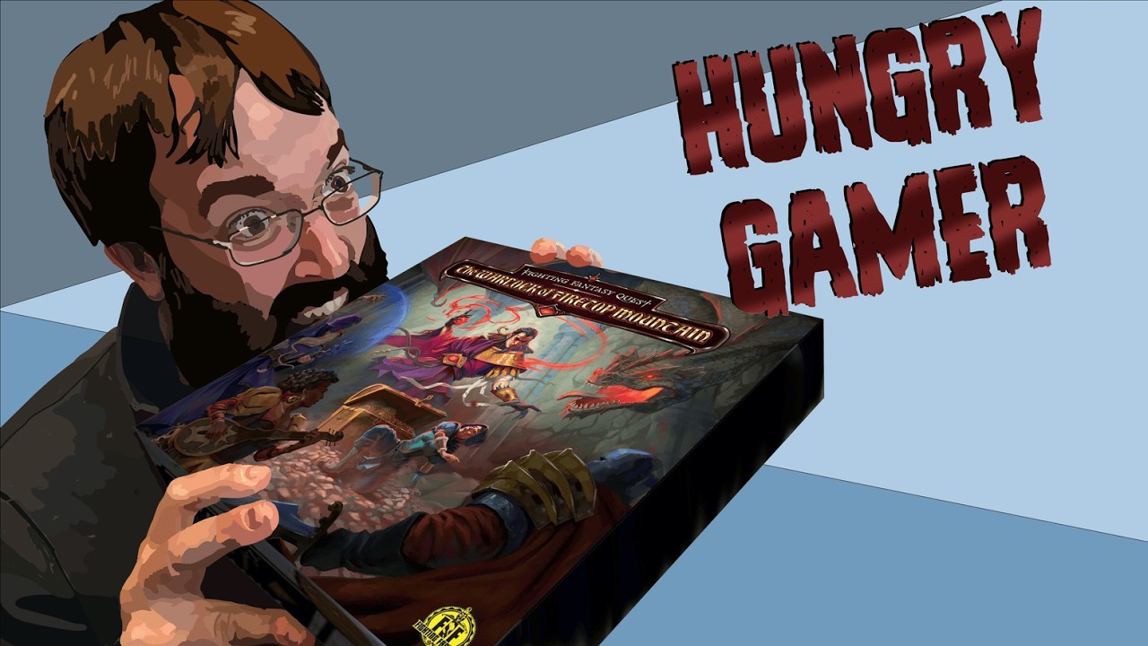 Краткий обзор игры Warlock of Firetop Mountain от The Hungry Gamer