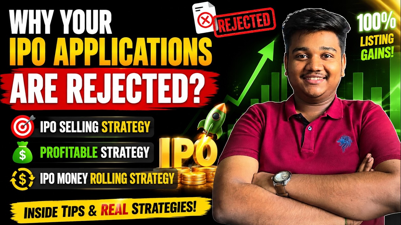 Why IPO Applications Get Rejected? + Best IPO Selling Strategy for Maximum Listing Gains