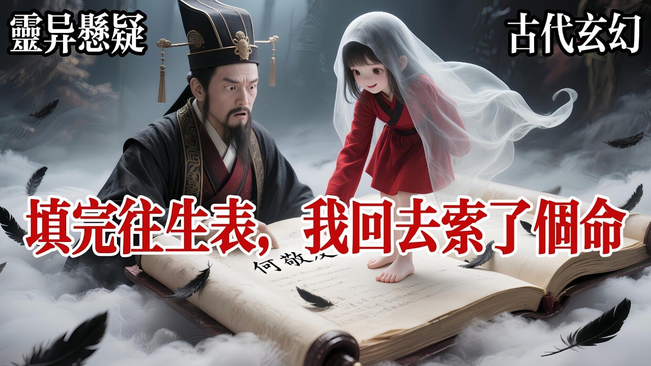 【救贖向通暢】我是死了之後，才知道投胎還要排隊的，判官給了我一張往生登記表，我不識字，他好心幫我填，死因？活埋，配陰婚，判官擡頭看了我一眼，問我與誰配陰婚。