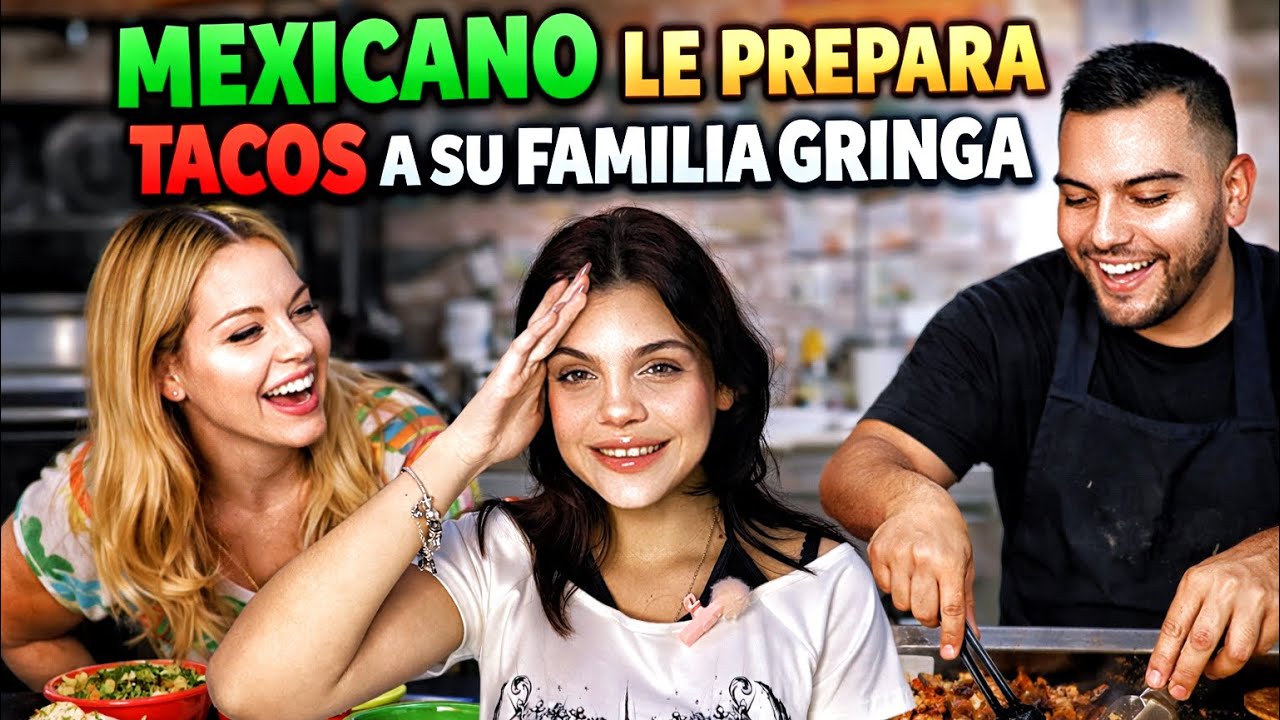 Mexicano haciéndole tacos a su familia gringa | Mi reacción 🌮🇲🇽🇺🇸