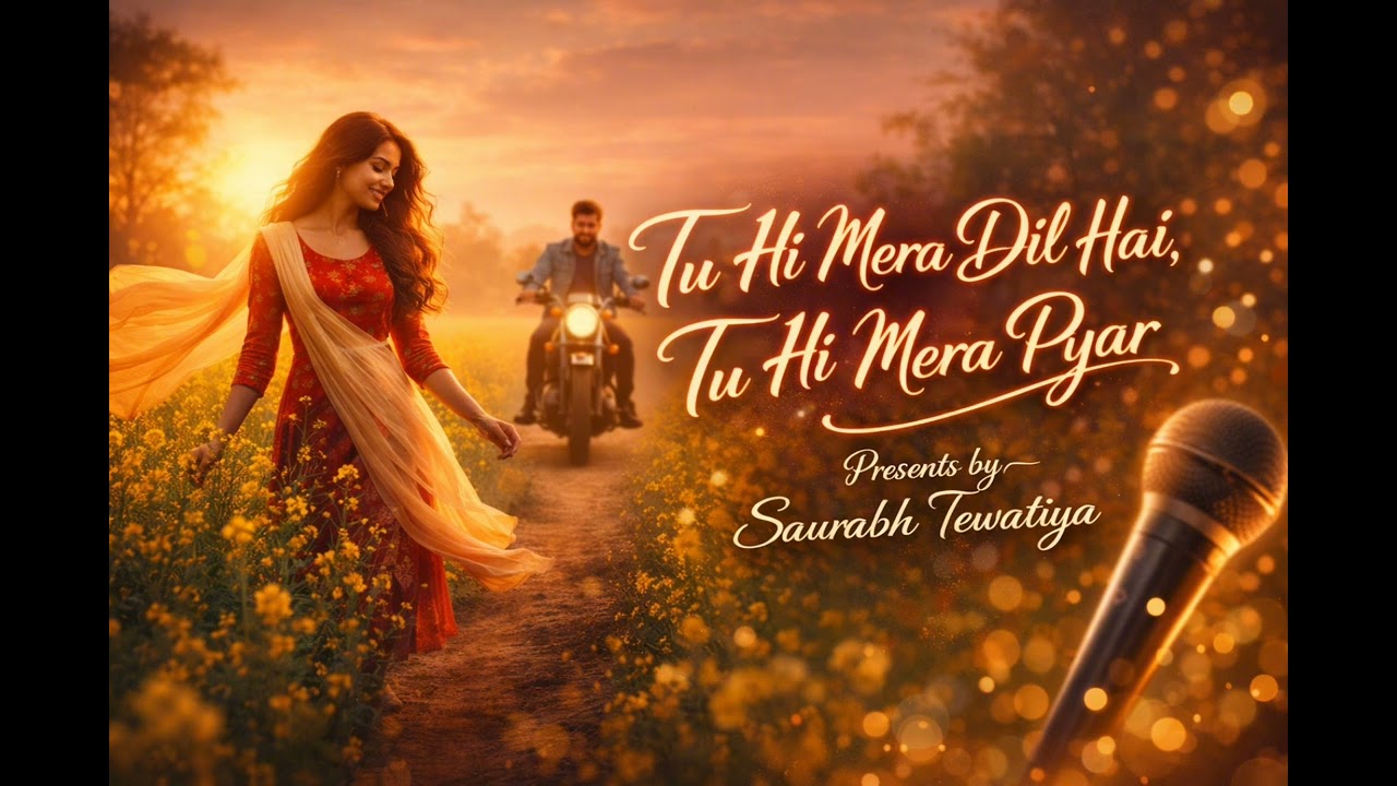 Tu Hi Mera Dil Hai Tu Hi Mera Pyaar || love song present by SAURABH TEWATIYA #love 